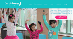 Desktop Screenshot of dancinpower.org